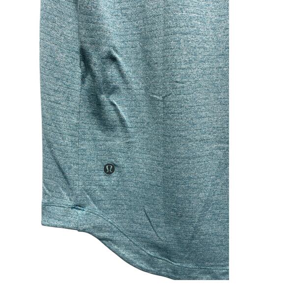 Lululemon Men’s Blue Short Sleeve Tech Shirt Size M/L Excellent Condition - Picture 3 of 8